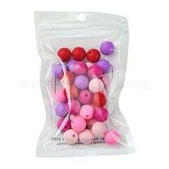 35Pcs Food Grade Eco-Friendly Silicone Focal Beads&nbsp;SIL-FS0001-22D