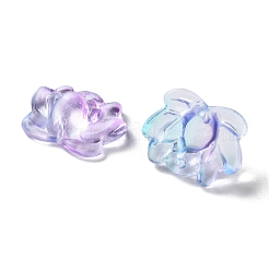 Transparent Glass Connector Charms&nbsp;GLAA-A015-01A