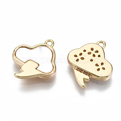 Natural Sea Shell Charms&nbsp;KK-S354-262-NF