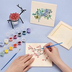 Wood Painting Canvas Panels&nbsp;DIY-WH0189-62B