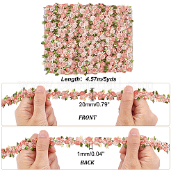 4.6~5Yards Flower Polyester Trim Ribbon&nbsp;OCOR-PH0001-97F