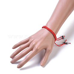 Adjustable Nylon Cord Braided Bracelets&nbsp;BJEW-JB04415-02