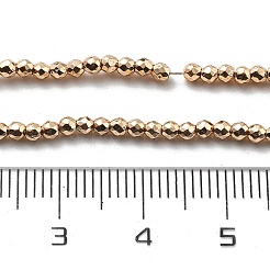 Synthetic Non-magnetic Hematite Beads Strands&nbsp;G-M095-K01-01KCG