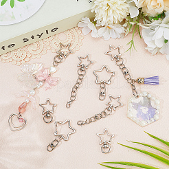20Pcs 4 Styles Zinc Alloy Swivel Clasps&nbsp;FIND-SP0004-21