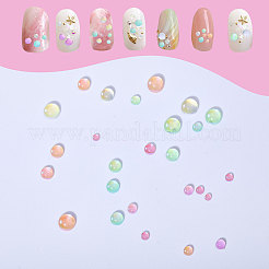 600Pcs 6 Colors Glass Cabochons&nbsp;GLAA-CA0001-60