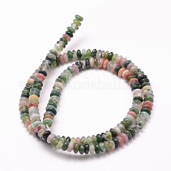 Natural Indian Agate Beads Strands&nbsp;G-N0173-04-2x4mm