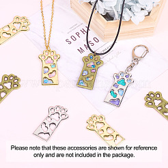 Open Back Bezel Pendants&nbsp;X-PALLOY-TAC0010-08AB