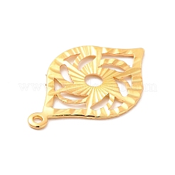 Rack Plating Brass Pendants&nbsp;KK-E067-31G