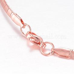 304 Stainless Steel Necklaces&nbsp;NJEW-D274-01RG