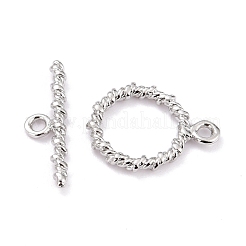 ラックメッキ真鍮マンテル  長持ちメッキ  リング  プラチナメッキ  リング：16x13x2mm  穴：1.6mm  バー：18x5.5x2mm  穴：1.6mm&nbsp;KK-B036-03P