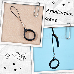 60Pcs Anti-Lost Silicone Pendant&nbsp;SIL-GF0001-48
