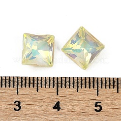 Pointed Back Glass Rhinestone Cabochons&nbsp;GGLA-S003-01A