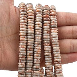 Natural Red Netstone Beads Strands&nbsp;G-G329-A09-3x8mm