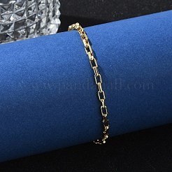 Brass Box Chain Bracelets&nbsp;BJEW-H537-03G