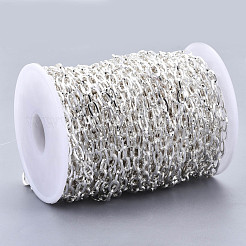 304 Stainless Steel Paperclip Chains&nbsp;CHS-N001-11S