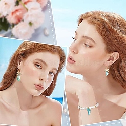 100Pcs Natural Akoya Shell Big Pendants&nbsp;SHEL-YW0001-23