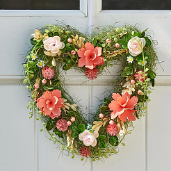 2Pcs Iron Wreath Frames&nbsp;DIY-CP0013-24A