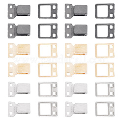 15色の合金留め具3個  ミックスカラー  12.5x8.5x4mm  5個/カラー&nbsp;FIND-TA0006-56