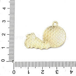 合金エナメルチャーム  ゴールドカラー  サッカーシューズチャーム  20x29.5x2mm  穴：1.8mm&nbsp;ENAM-I075-01G-01
