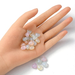 Rainbow Iridescent Plating Acrylic Beads&nbsp;MACR-YW0002-21