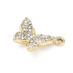 Alloy Rhinestone Pendants&nbsp;ALRI-D303-19G-03