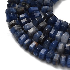 Natural Sodalite Beads Strands&nbsp;G-G317-A17-3x6mm