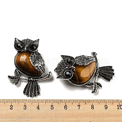 Natural Tiger Eye Pendants&nbsp;X-G-H308-01AS-01