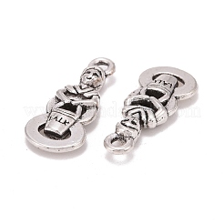 Tibetan Style Alloy Pendants&nbsp;X-TIBEP-GC147-AS-NR