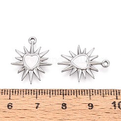 304 Stainless Steel Pendant Cabochon Settings&nbsp;STAS-T067-06P