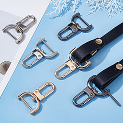 6pcs 3 colors Zinc Alloy Swivel Lobster Claw Clasps&nbsp;FIND-PH0008-62A