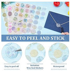 6 Sets 6 Styles PVC Adhesive Stickers&nbsp;DIY-CP0007-61