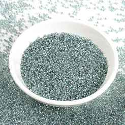 MIYUKIラウンドロカイユビーズ  日本製シードビーズ  15/0  （rr3532)  1.5mm  穴：0.7mm  約5555個/10g&nbsp;X-SEED-G009-RR3532