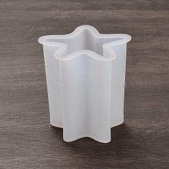 Diyのシリコーンキャンドル型  キャンドル作り用  スター  5.7x6.2x7.1cm&nbsp;SIMO-H018-04D