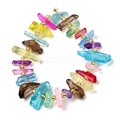 Natural Quartz Crystal Beads Strands&nbsp;X-G-F800-E09