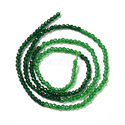2 Colors Transparent Glass Beads Strands&nbsp;GLAA-G093-01B