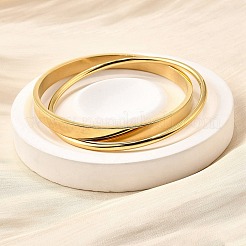 304 Stainless Steel Bangles&nbsp;BJEW-V004-01G