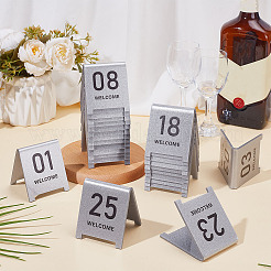 25Pcs Acrylic Table Place Cards&nbsp;AJEW-WH0485-26A