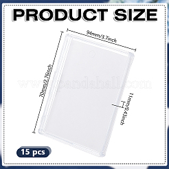 15Pcs Plastic Packing Boxes with Lid&nbsp;CON-GO0001-12