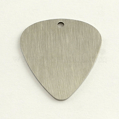 Tarnish Resistant 201 Stainless Steel Teardrop Stamping Blank Tag Pendants&nbsp;STAS-R064-07