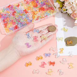 200Pcs Transparent Acrylic Beads&nbsp;TACR-UN0001-01