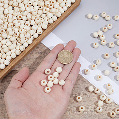 800Pcs Natural Unfinished Wood Beads&nbsp;WOOD-PA0001-58