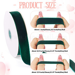 3Rolls 3 Styles Velvet Ribbon&nbsp;SRIB-YS0001-01D