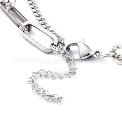 Non-Tarnish 304 Stainless Steel Diffuser Locket Pendant Necklaces&nbsp;NJEW-M181-02P
