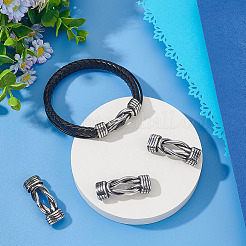 4Pcs Tibetan Style Stainless Steel Connector Charms&nbsp;STAS-AR0001-97