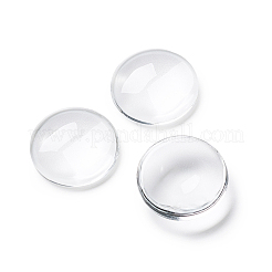 Transparent Glass Cabochons&nbsp;GGLA-CD0001-01