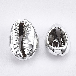 UV Plated Natural Cowrie Shell Beads&nbsp;X-SHEL-S266-06B