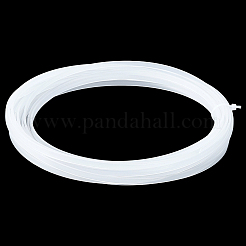 10m半透明PVCウェディングドレスシェーピングフィッシュボーン  ホワイト  6x2mm&nbsp;DIY-GF0014-12A