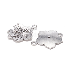 Tibetan Style Zinc Alloy Connector Charms&nbsp;FIND-WH0048-43