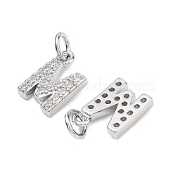 SHEGRACE Brass Micro Pave Clear Cubic Zirconia Pendants&nbsp;XGRQ29805-394P-M