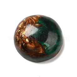 Assembled Synthetic Bronzite and Malachite Cabochons&nbsp;G-I339-08B
